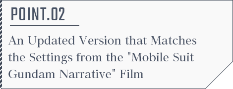 POINT.02 An Updated Version that Matches the Settings from the 